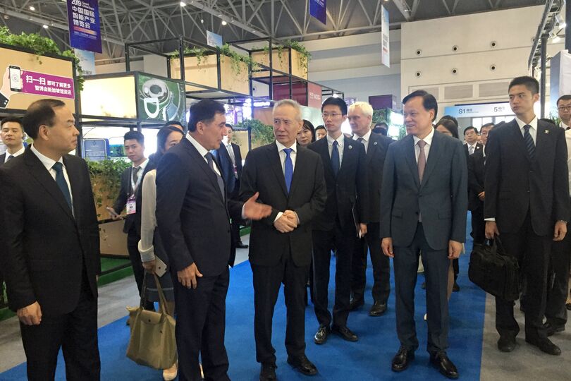 На второй международной выставке «Smart China Expo» организован павильон ШОС 